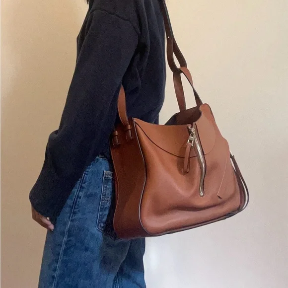 Loewe Brown Hammock Leather Tote - Picture 12 of 16